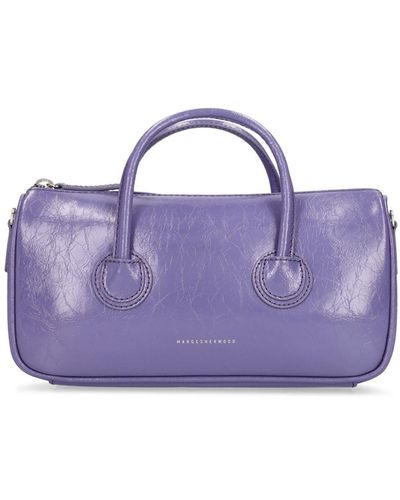 Marge Sherwood Zipper S Top Handle Bag - Purple