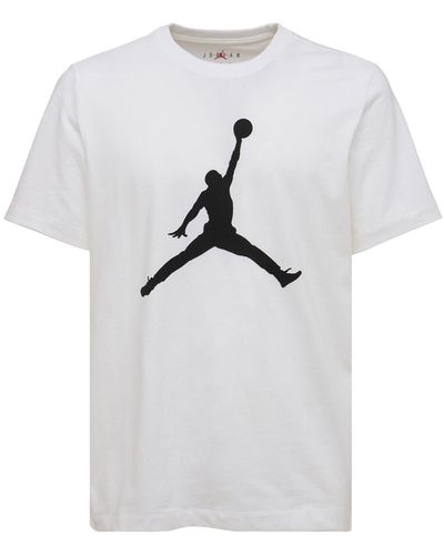 Nike Männer T-Shirt Jumpman SS Crew - Weiß