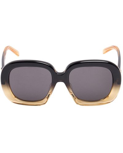 Loewe Curvy Acetate Sunglasses - Black