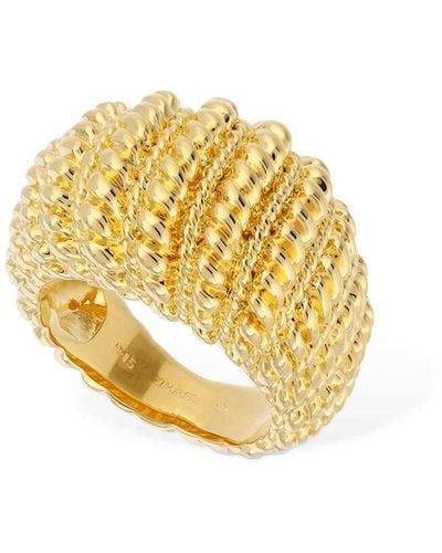 Zimmermann Twisted Rope Dome Ring - Metallic
