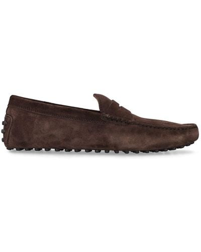 Tod's Loafer Aus Wildleder "new" - Braun