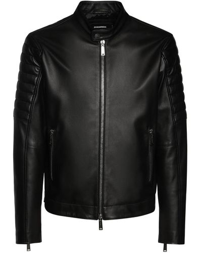 DSquared² Leather jackets for Men | Online Sale up to 78% off | Lyst