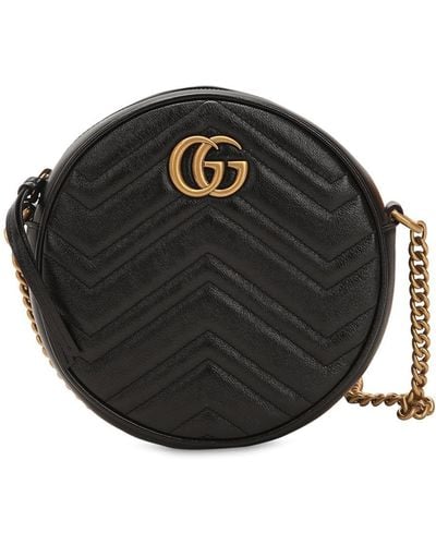 Gucci GG Marmont Mini-Tasche - Schwarz
