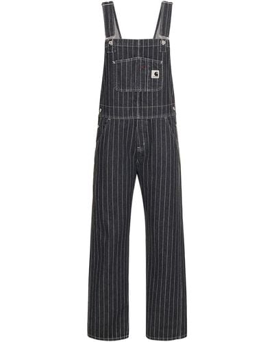 Carhartt Orlean Bib Straight Overalls - Blue