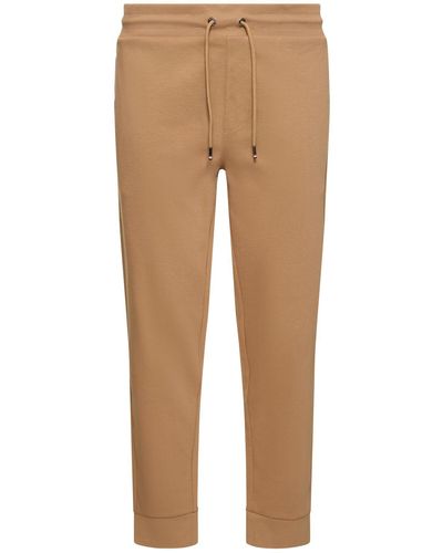 BOSS Pantaloni lamont 66 in felpa di misto cotone - Neutro