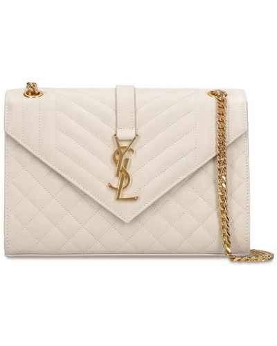 Saint Laurent Medium Cassandra Quilted Leather Envelope Bag - ShopStyle