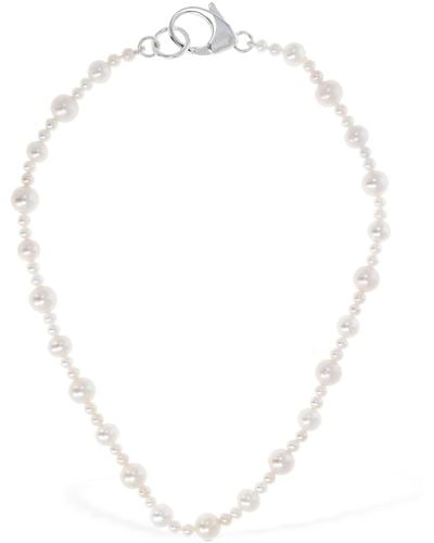 Hatton Labs Xl Perlenkette "pebbles" - Weiß