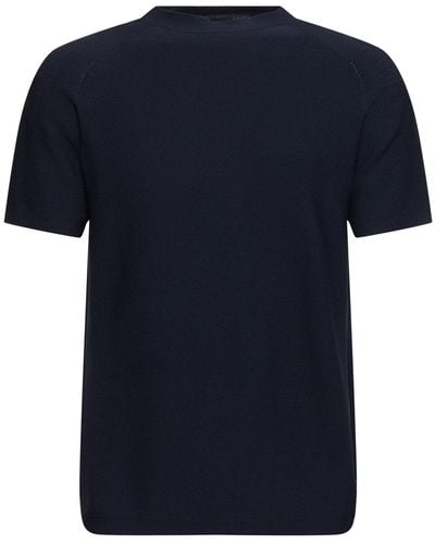 ALPHATAURI T-shirt fosos - Bleu