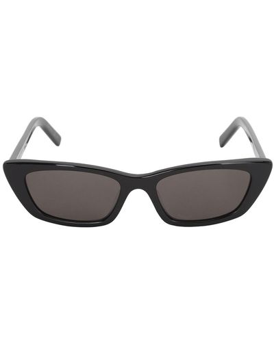 Saint Laurent Nw Sl 277 Acetate Sunglasses - Black