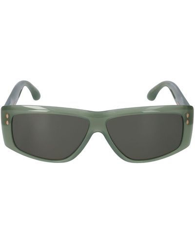 Isabel Marant Gafas de sol de acetato cuadrado - Gris