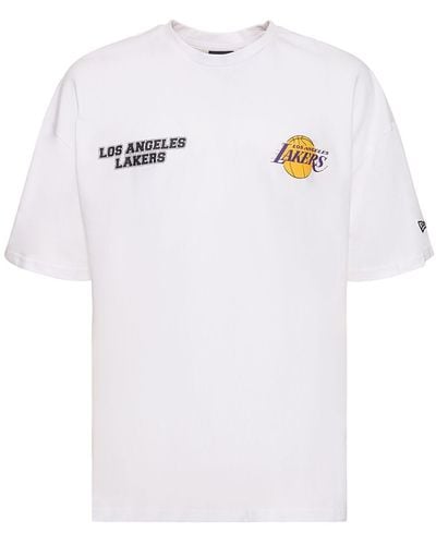 KTZ Oversize-t-shirt "nba La Lakers" - Weiß
