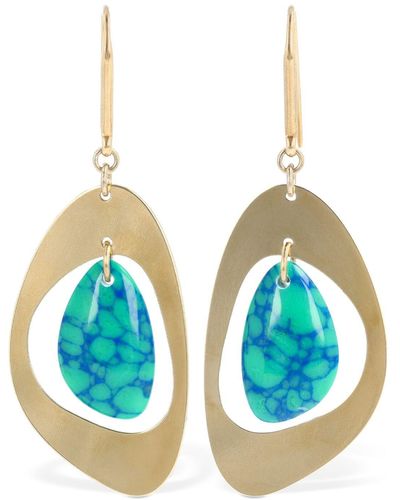 Isabel Marant Secret Stones Drop Earrings - Blue
