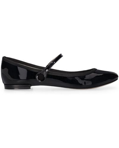 Repetto 10Mm Lio Mary Jane Ballerinas - Black