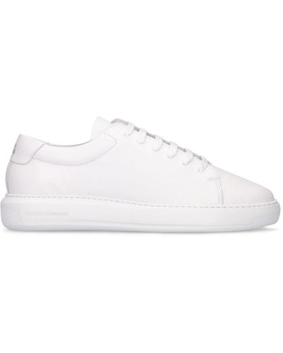 National Standard Edition 3 Leather Low Trainers - White