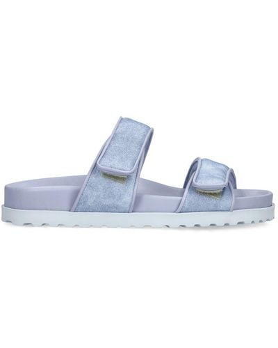 Gia Borghini 20mm Flat Sandals - Blue