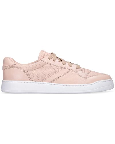 Doucal's Skater-sneakers Aus Chiffon-leder - Pink