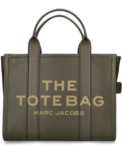 Marc Jacobs Borsa shopping media in pelle - Verde
