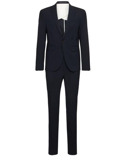 DSquared² Tokyo Stretch Wool Suit - Blue