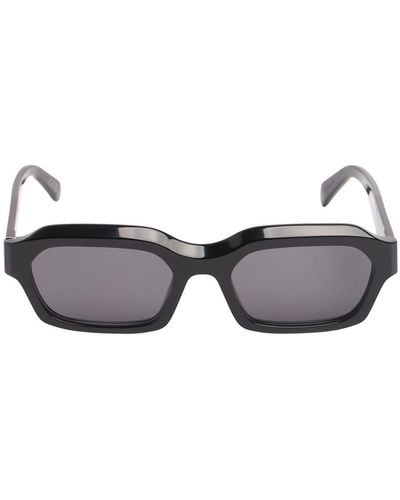 Retrosuperfuture Boletus Squared Acetate Sunglasses - Gray