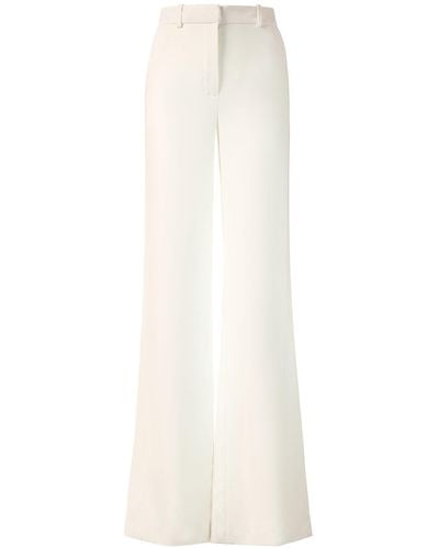 Balmain Pantalones de crepé - Blanco