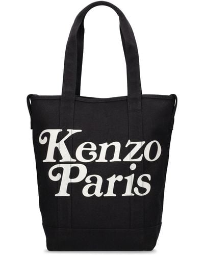 KENZO Tote bag en coton kenzo x verdy - Noir