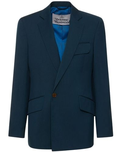 Vivienne Westwood Raf Double Breasted Jacket - Blue