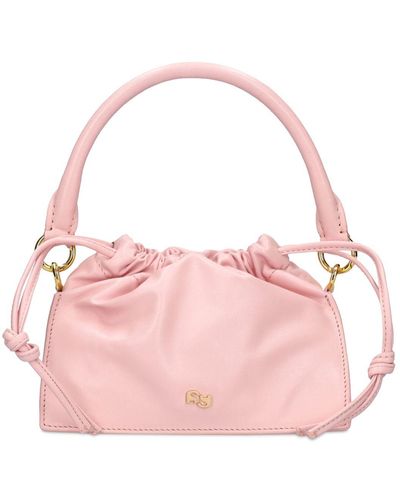 Yuzefi Mini Bom Leather Top Handle Bag - Multicolour