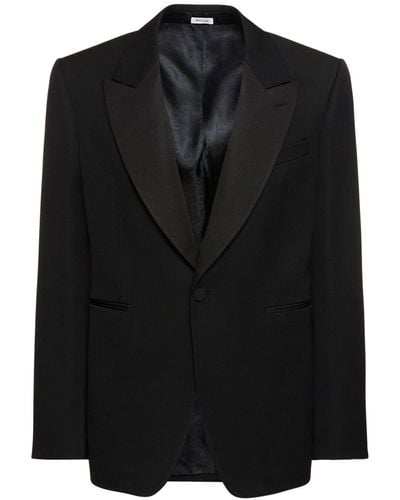 Alexander McQueen ウールジャケット - ブラック