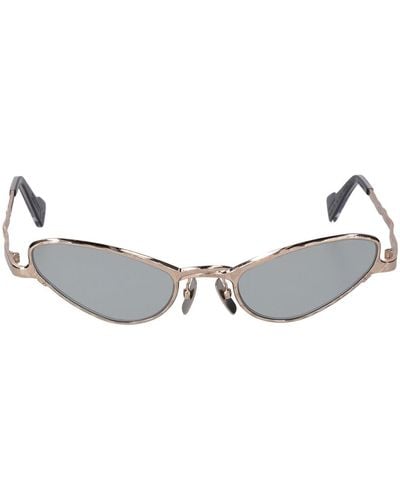 Kuboraum Ovale Sonnenbrille "z22" - Mettallic