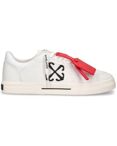Off-White c/o Virgil Abloh New Low バルカナイズドキャンバススニーカー - ピンク