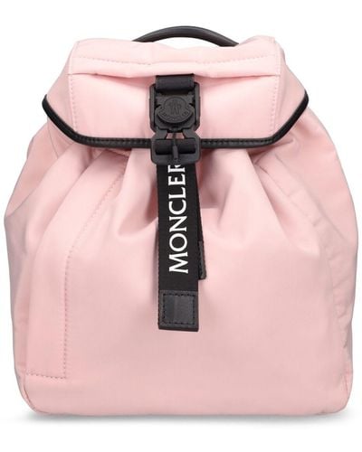 Moncler Technostoff-rucksack "trick" - Pink