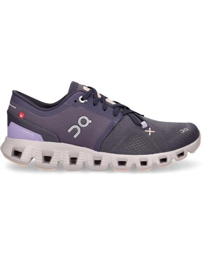On Shoes Cloud X 3 Sneakers - Purple