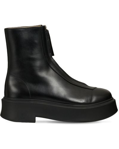 The Row BOOTIES ZIPPED - Schwarz