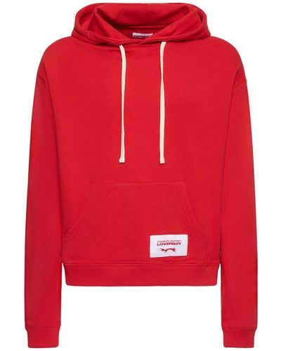 Charles Jeffrey Ears Sweatshirt Hoodie - Red