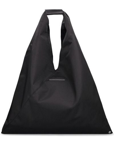 MM6 by Maison Martin Margiela Japanese Pocket Nylon Tote Bag - Black