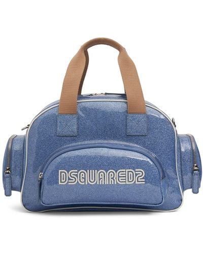 DSquared² Borsone con logo - Blu