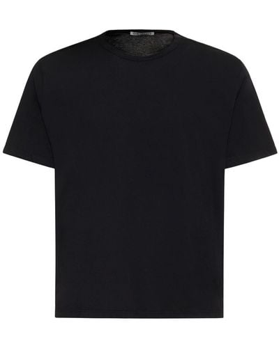 Our Legacy New Box Cotton Jersey T-Shirt - Black