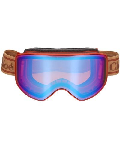 Chloé Skischutzbrille "mountaineering" - Blau