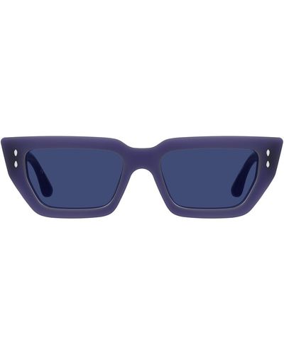 Isabel Marant Squared Acetate Sunglasses - Blue