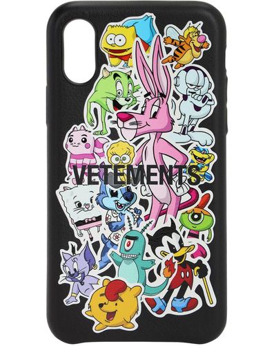 Vetements Monster Stickers Iphone Xs カバー - ホワイト