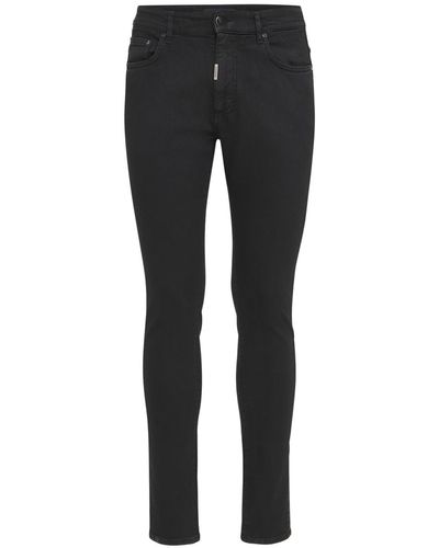 Represent Essential Coated Skinny Denim Jeans - Black