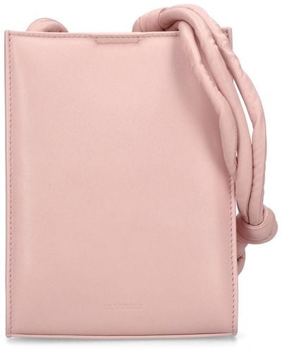 Jil Sander Small Tangle Padded Shoulder Bag - Pink