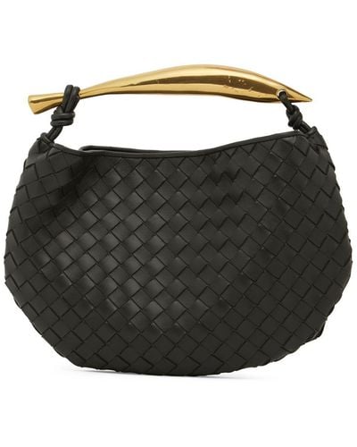 Bottega Veneta Leather Sardine Top-handle Bag - Black