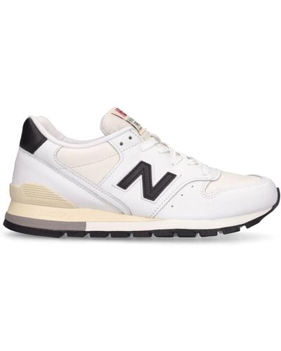 New balance wr996 store white