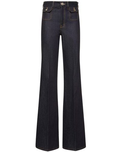 Giambattista Valli Mid-rise Flared-leg Jeans - Blue