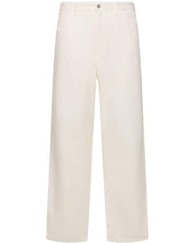 Carhartt Single Knee Denim Jeans - White