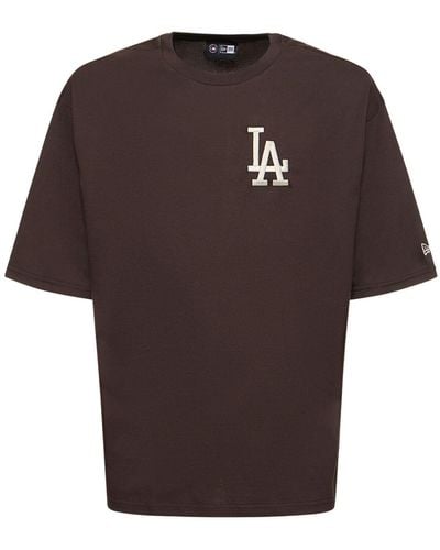 KTZ T-shirt "la Dodgers League Essentials" - Braun