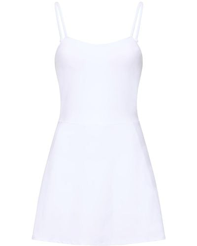 Alo Yoga Alosoft Courtside Tennis ドレス - ホワイト