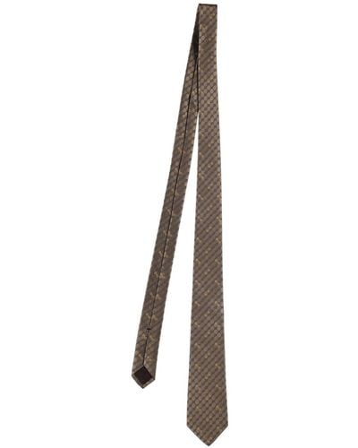 Gucci Cravatta morset in seta 7cm - Multicolore