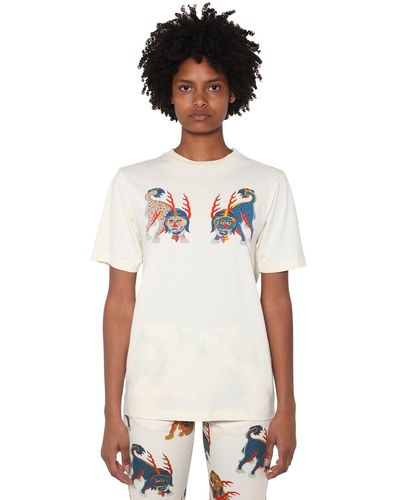 Kirin T-shirt in cotone con stampa - Multicolore